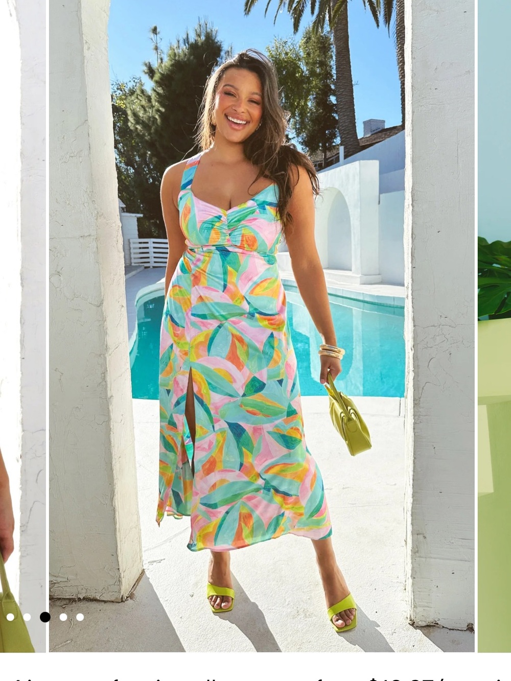 NWOT Show me your mumu Mina Midi dress